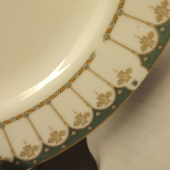 Excel fine china gold trim plate - Picture 4 of 9